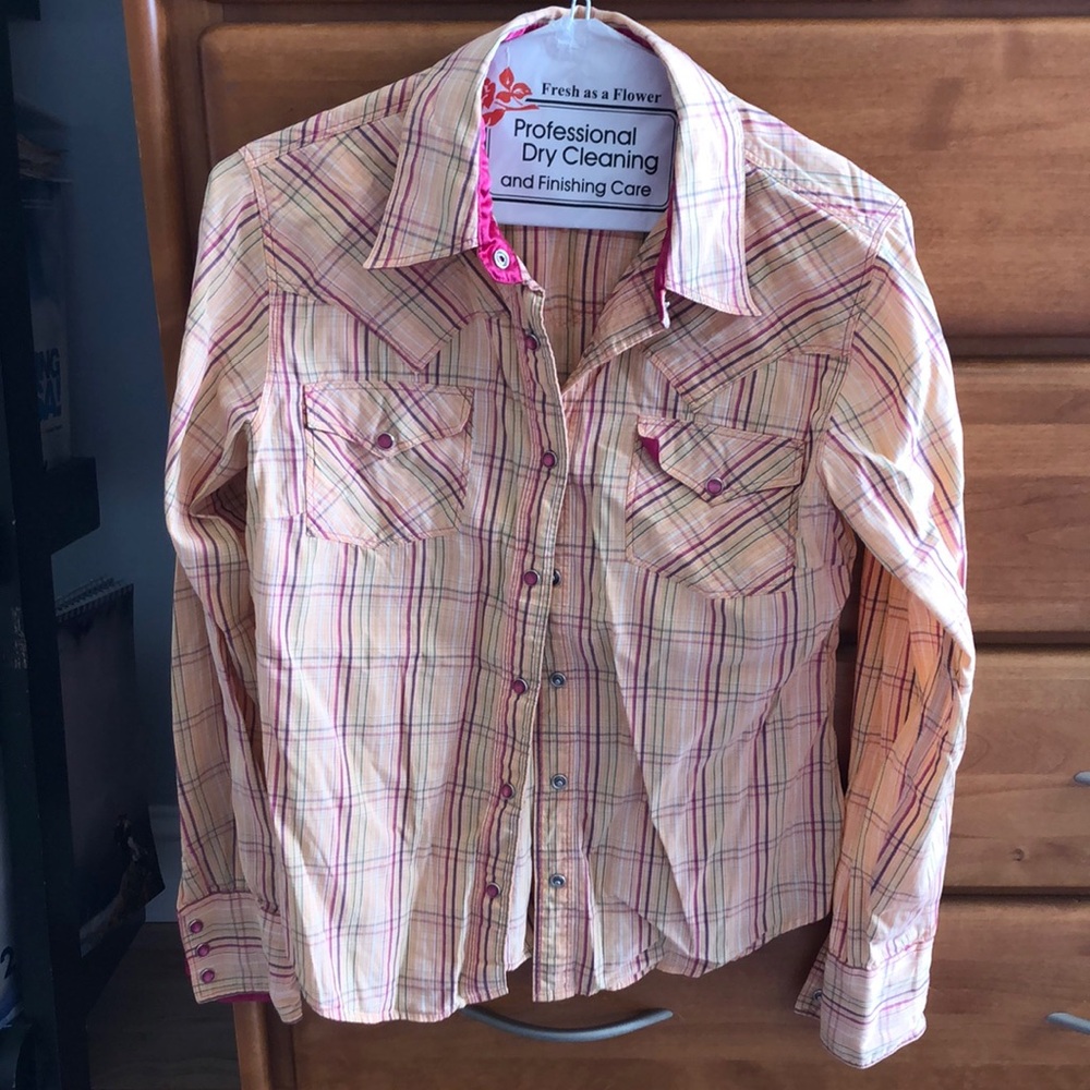 Cruel Girl western button down shirt